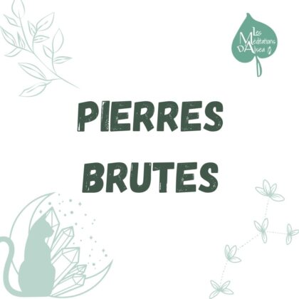 Pierres brutes