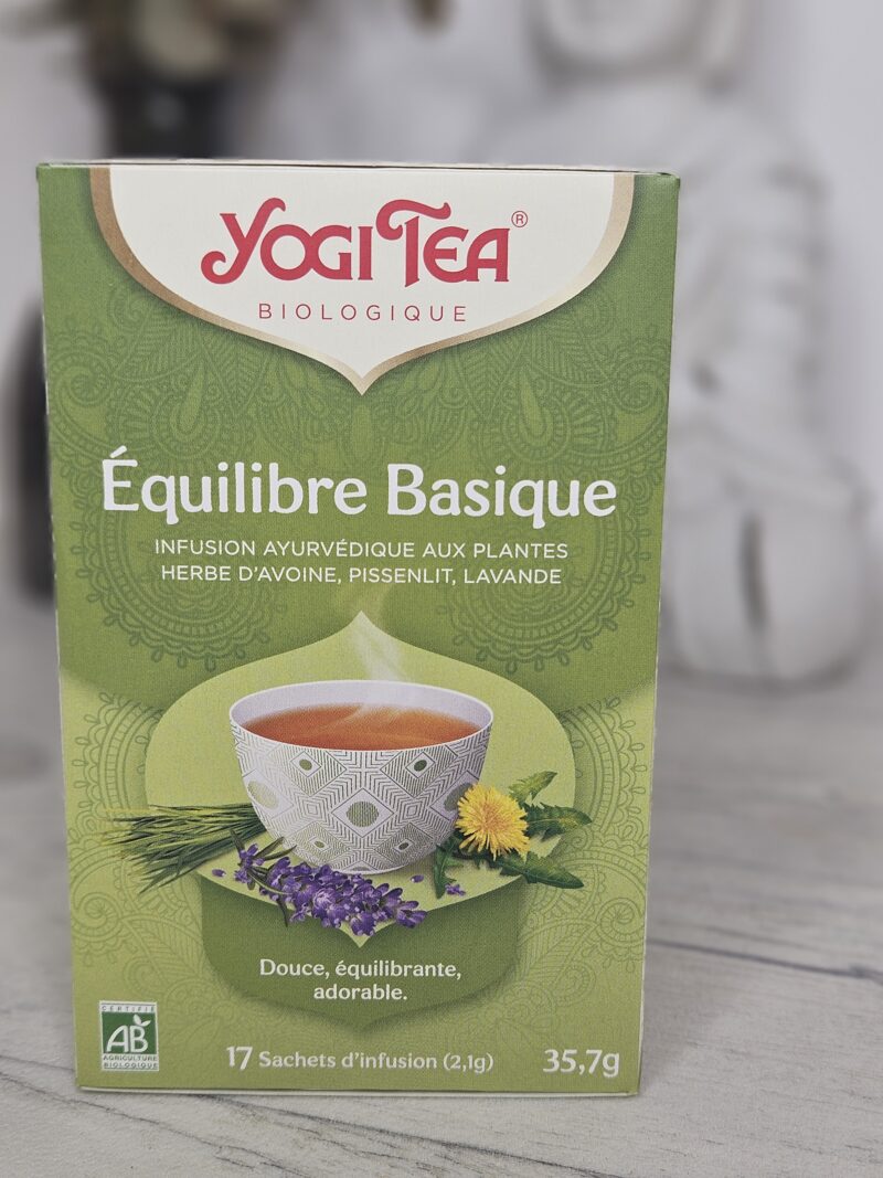 Tisane Yogi Tea - EQUILIBRE BASIQUE-  Boite de 17 sachets