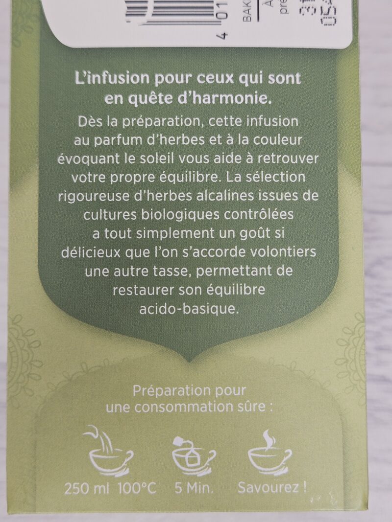 Tisane Yogi Tea - EQUILIBRE BASIQUE-  Boite de 17 sachets – Image 2