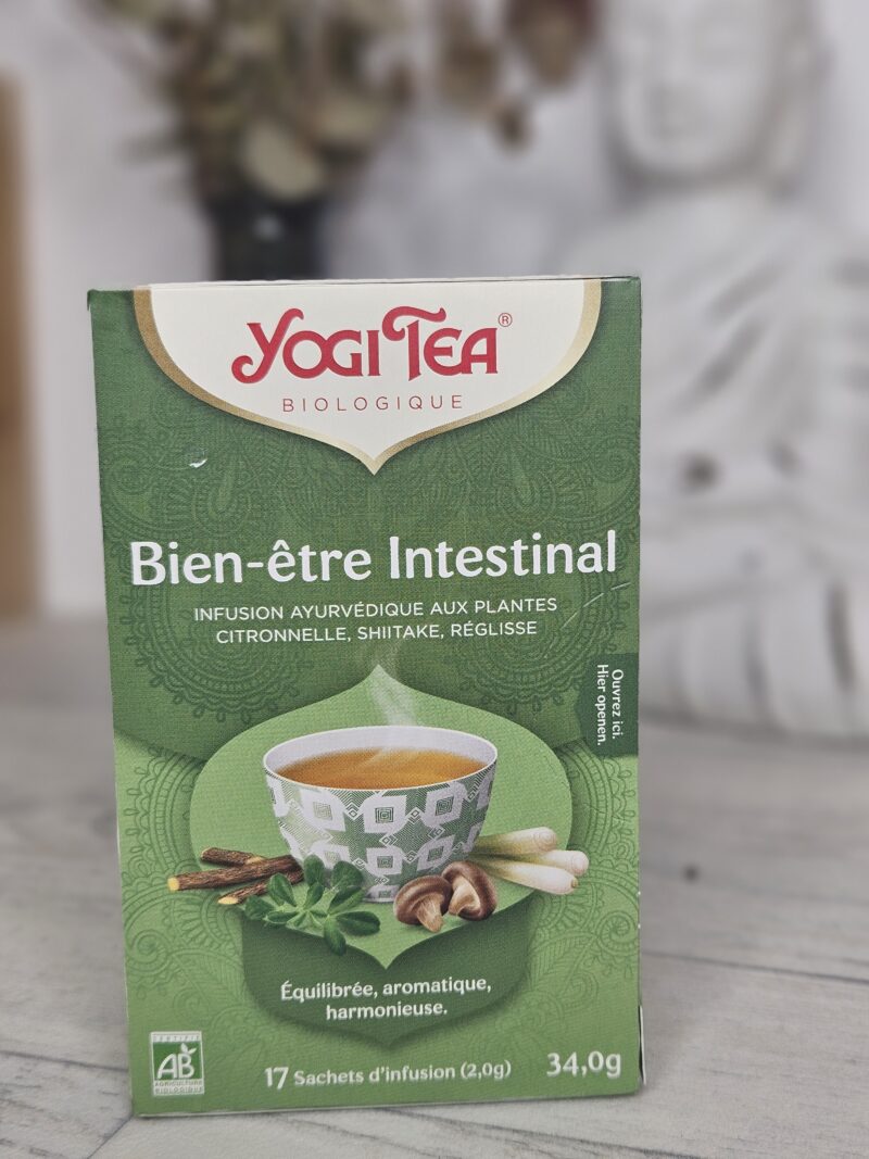 Tisane Yogi Tea BIEN ETRE INTESTINAL-  Boite de 17 sachets