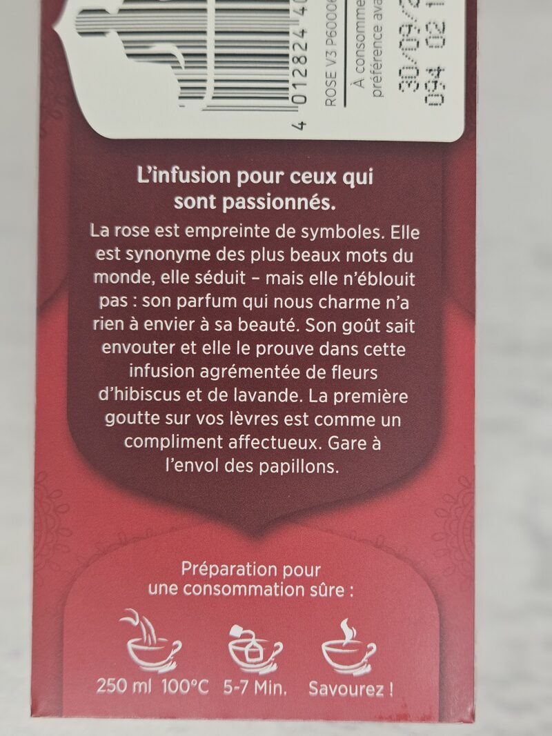 Tisane Yogi Tea Rose - Boite de 17 sachets – Image 3