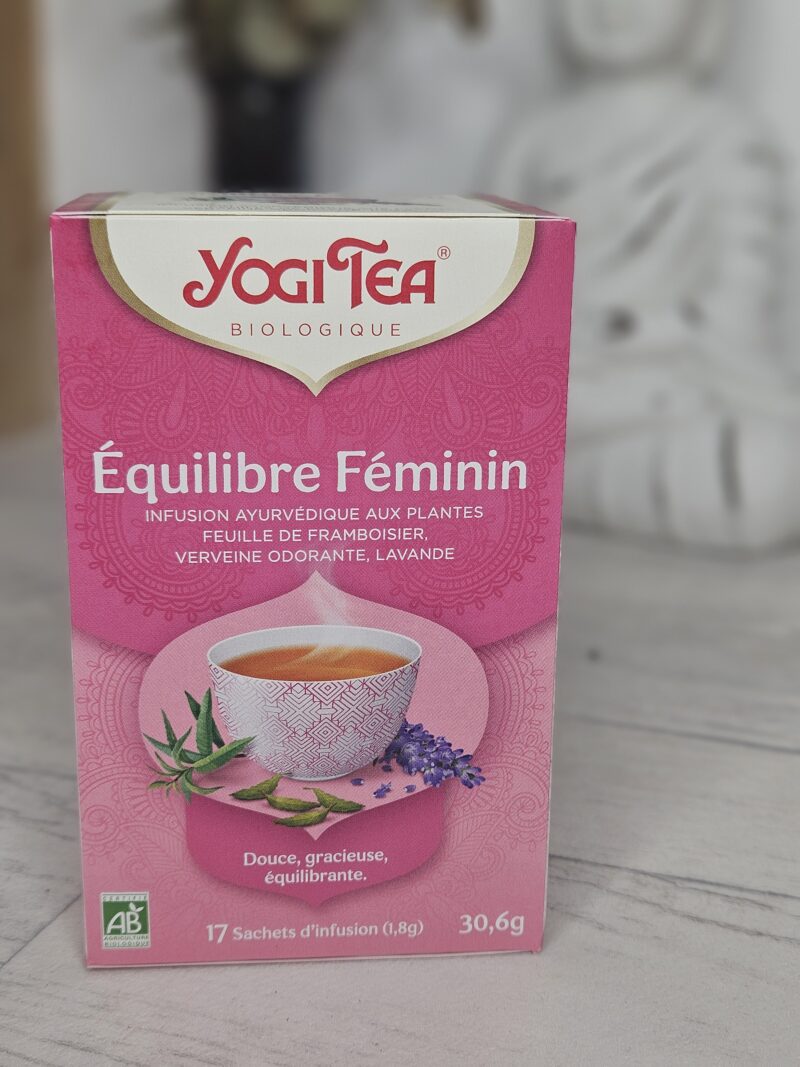 Tisane Yogi Tea - EQUILIBRE FEMININ-  Boite de 17 sachets