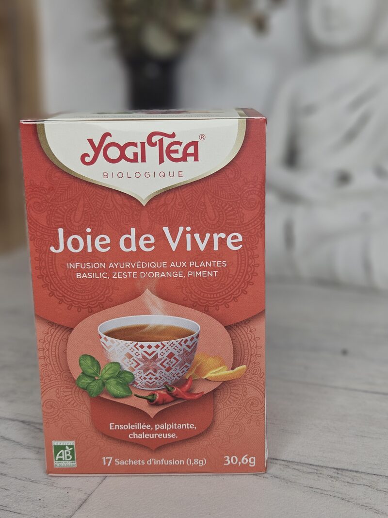 Tisane Yogi Tea - JOIE DE VIVRE-  Boite de 17 sachets