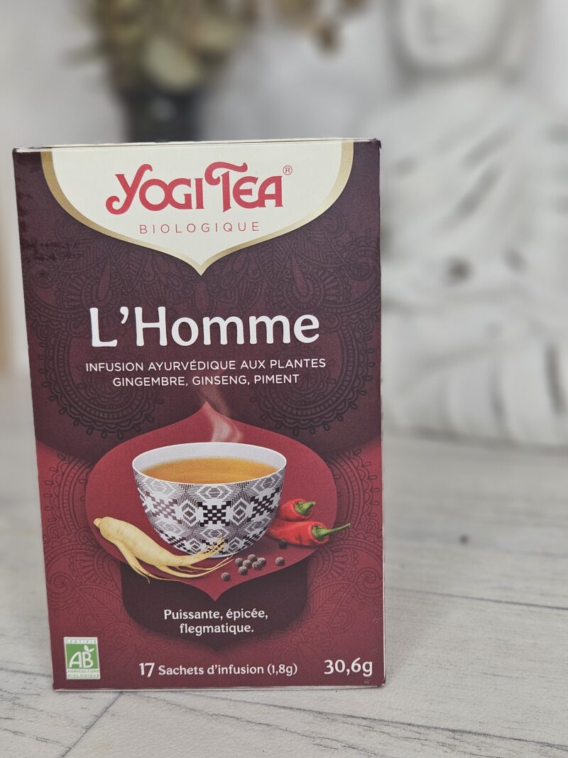 Tisane Yogi Tea - L'HOMME -  Boite de 17 sachets