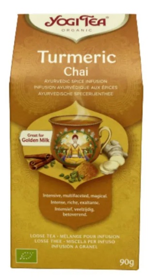 Tisane Yogi Tea vrac - Curcuma- Boite de 90g