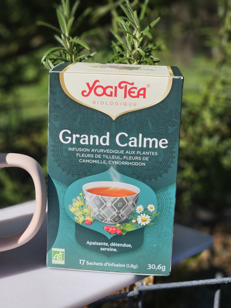 Tisane Yogi Tea Grand Calme - Boite de 17 sachets