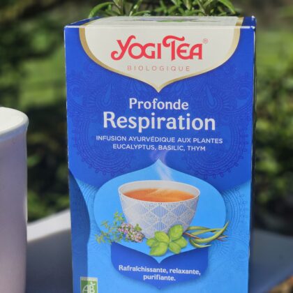 Tisane Yogi Tea Profonde Respiration - Boite de 17 sachets