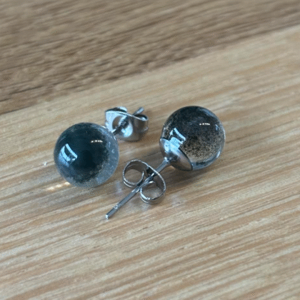 Boucles d'oreilles en Quartz Fantôme