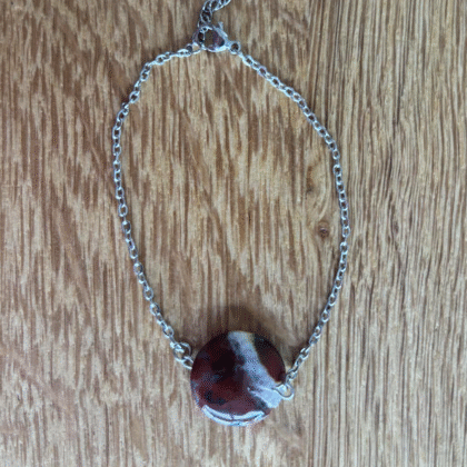 Bracelet en Jaspe Océan