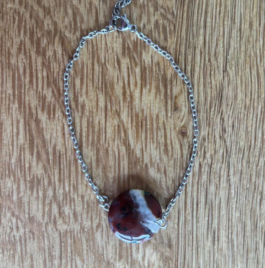 Bracelet en Jaspe Océan