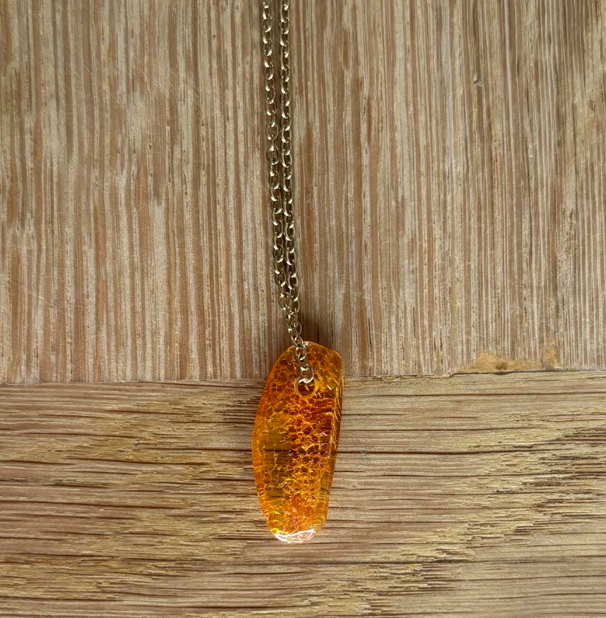 Collier en Ambre Naturelle