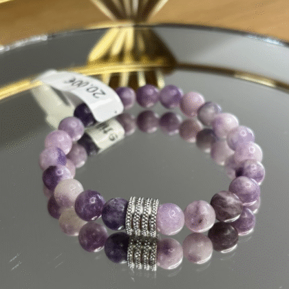 Bracelet en Lepidolite
