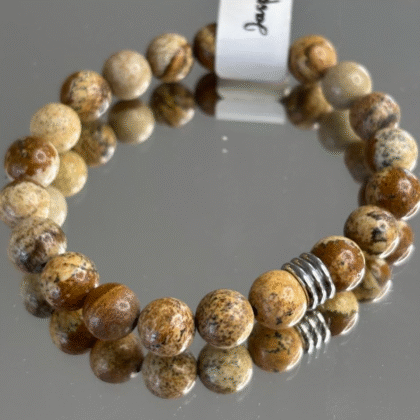 Bracelet en Jaspe paysage